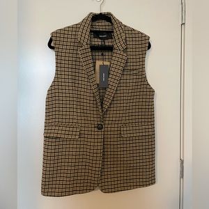 NWT Houndstooth Vest/Waistcoat